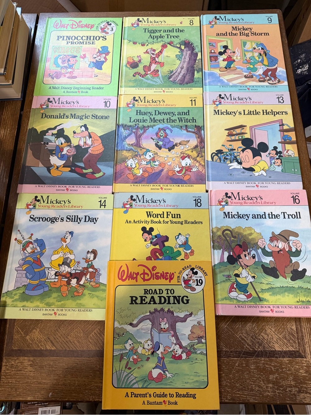 Mickey’s Young Reader’s Library Kid’s Books